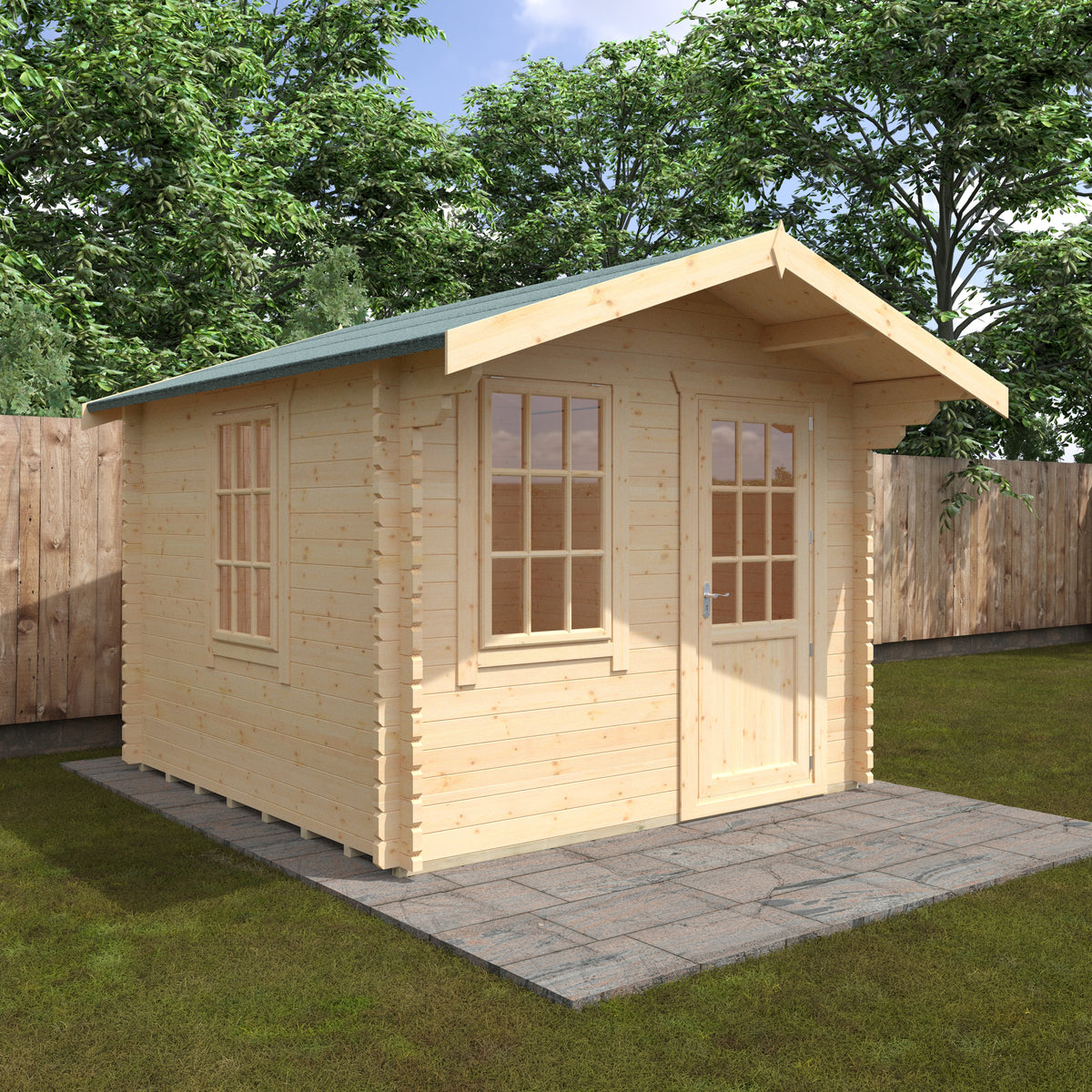 Carrington 44mm Log cabin