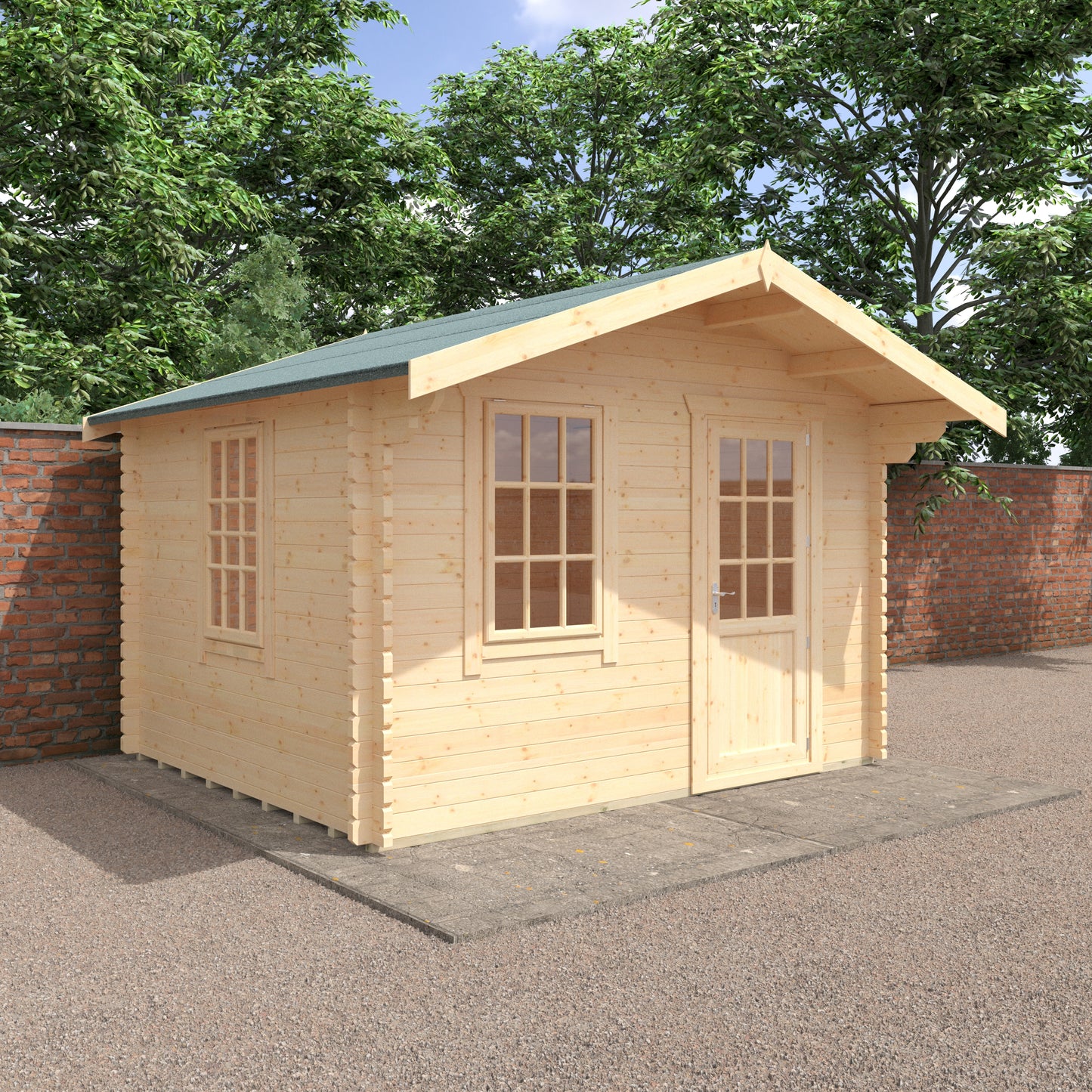 Carrington 44mm Log cabin