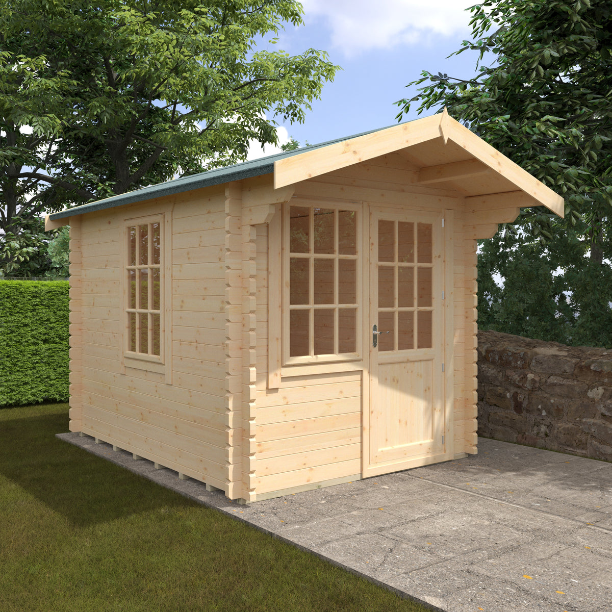 Carrington 44mm Log cabin