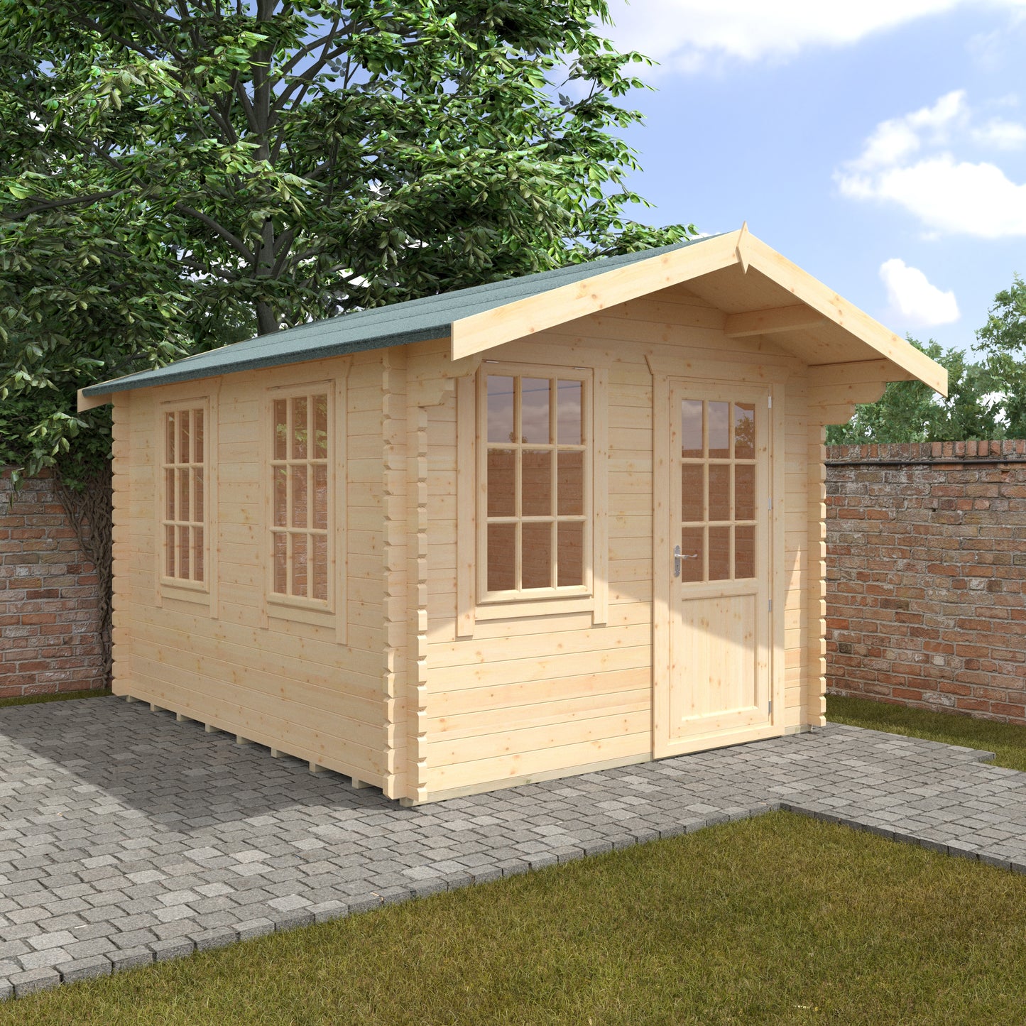 Carrington 44mm Log cabin