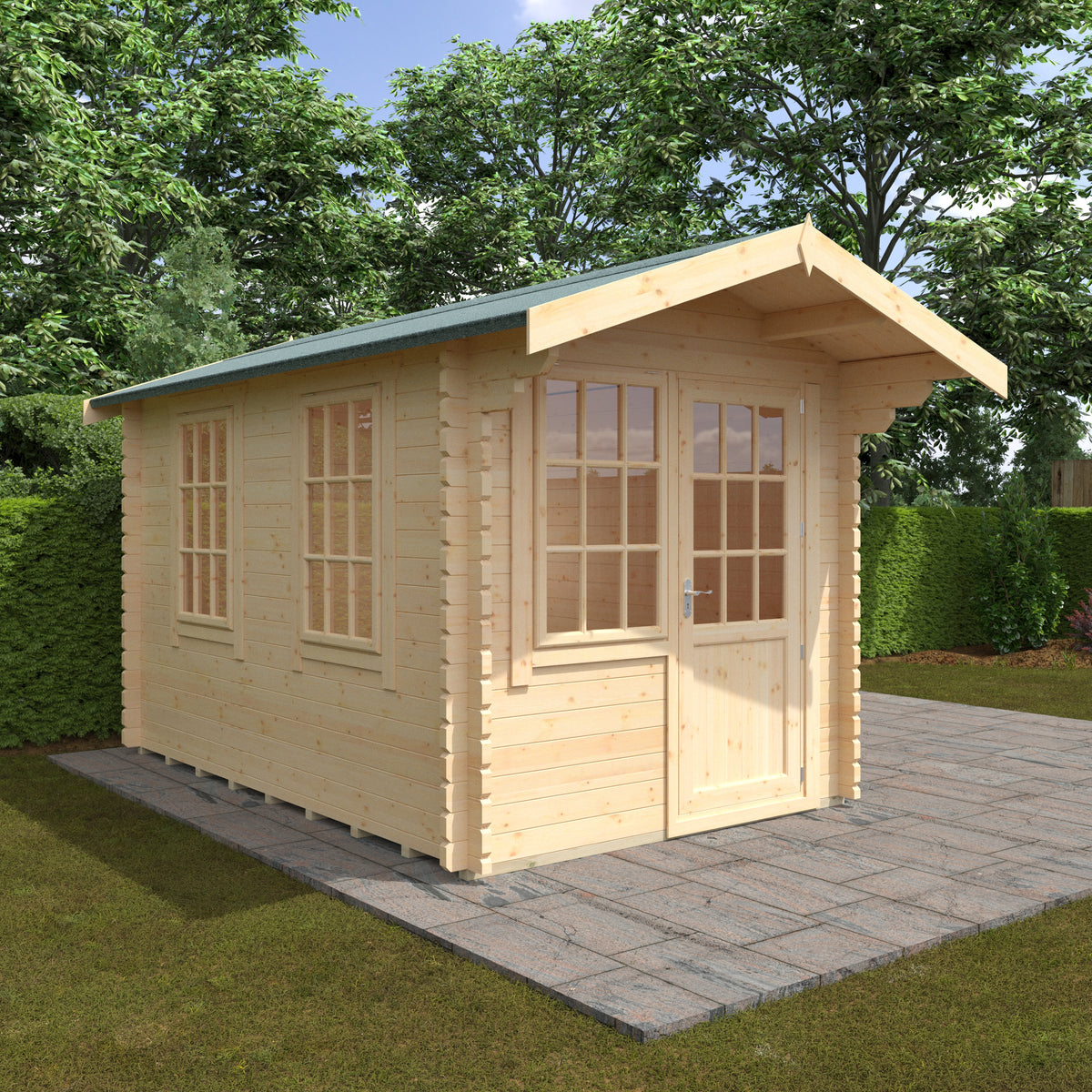 Carrington 44mm Log cabin