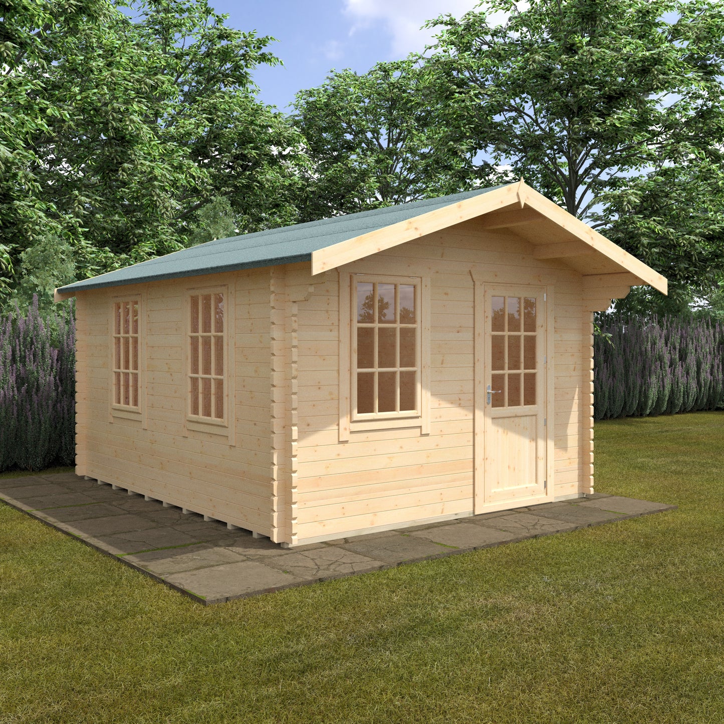 Carrington 44mm Log cabin