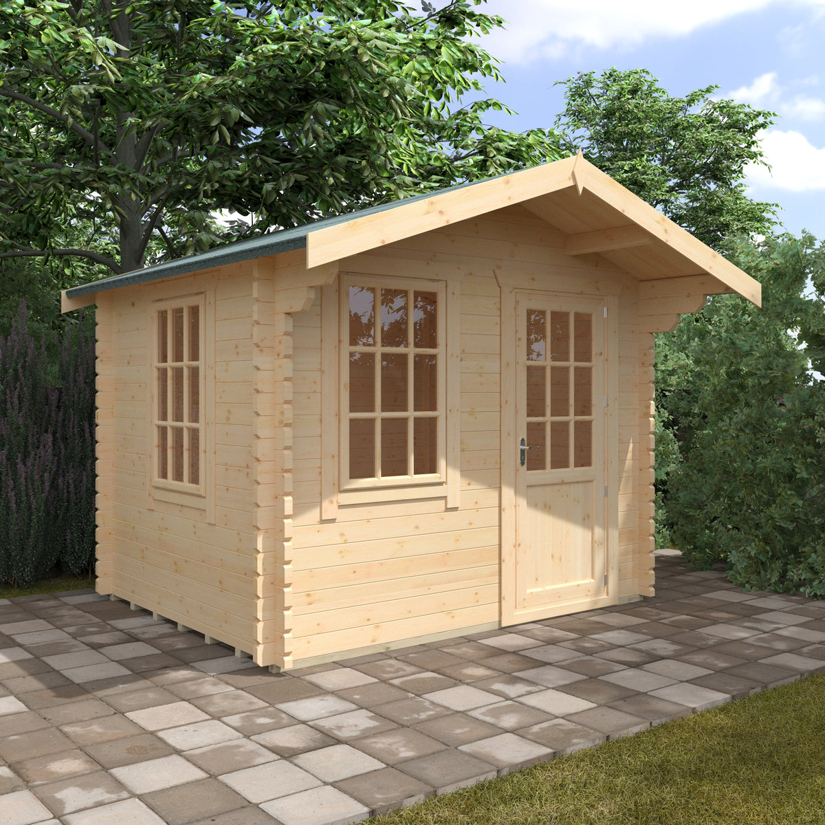 Carrington 44mm Log cabin