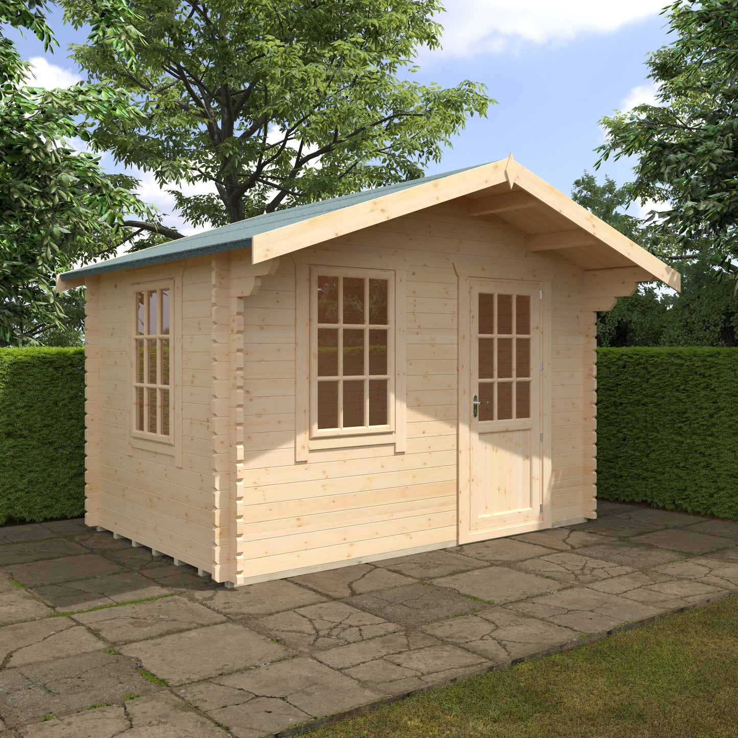 Carrington 44mm Log cabin