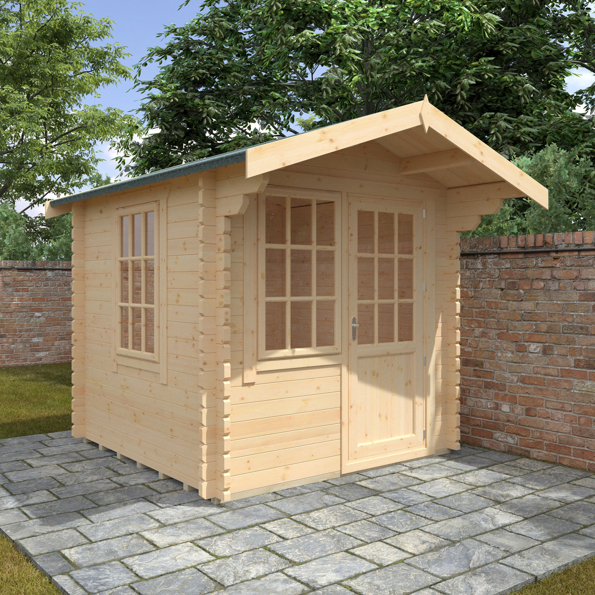 Carrington 44mm Log cabin