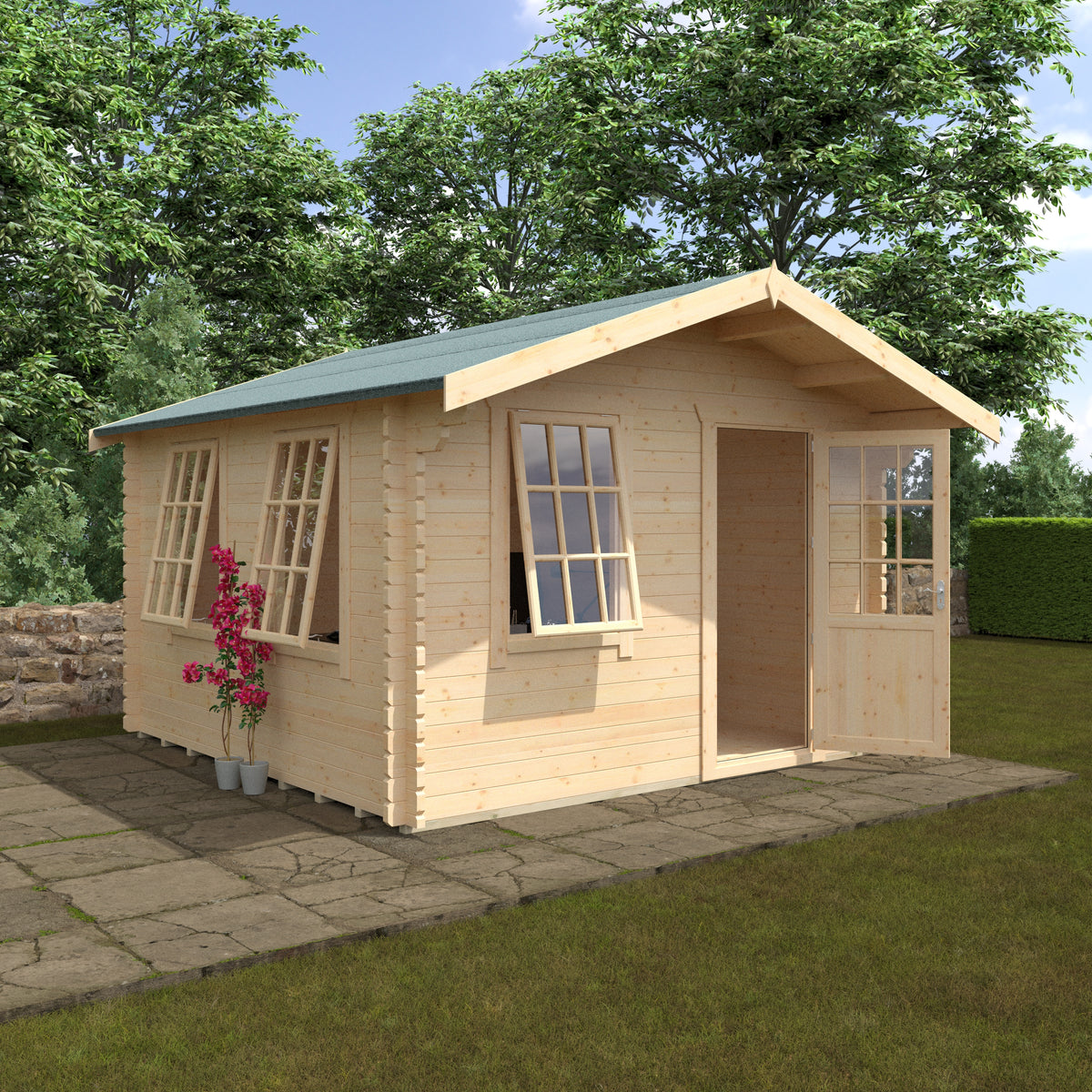 Carrington 44mm Log cabin