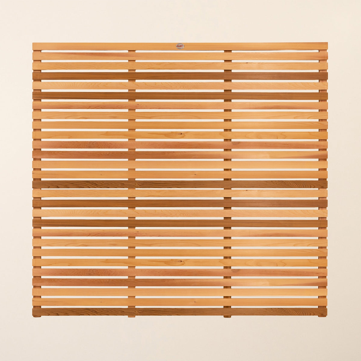Canadian Cedar Slatted Fence Panels