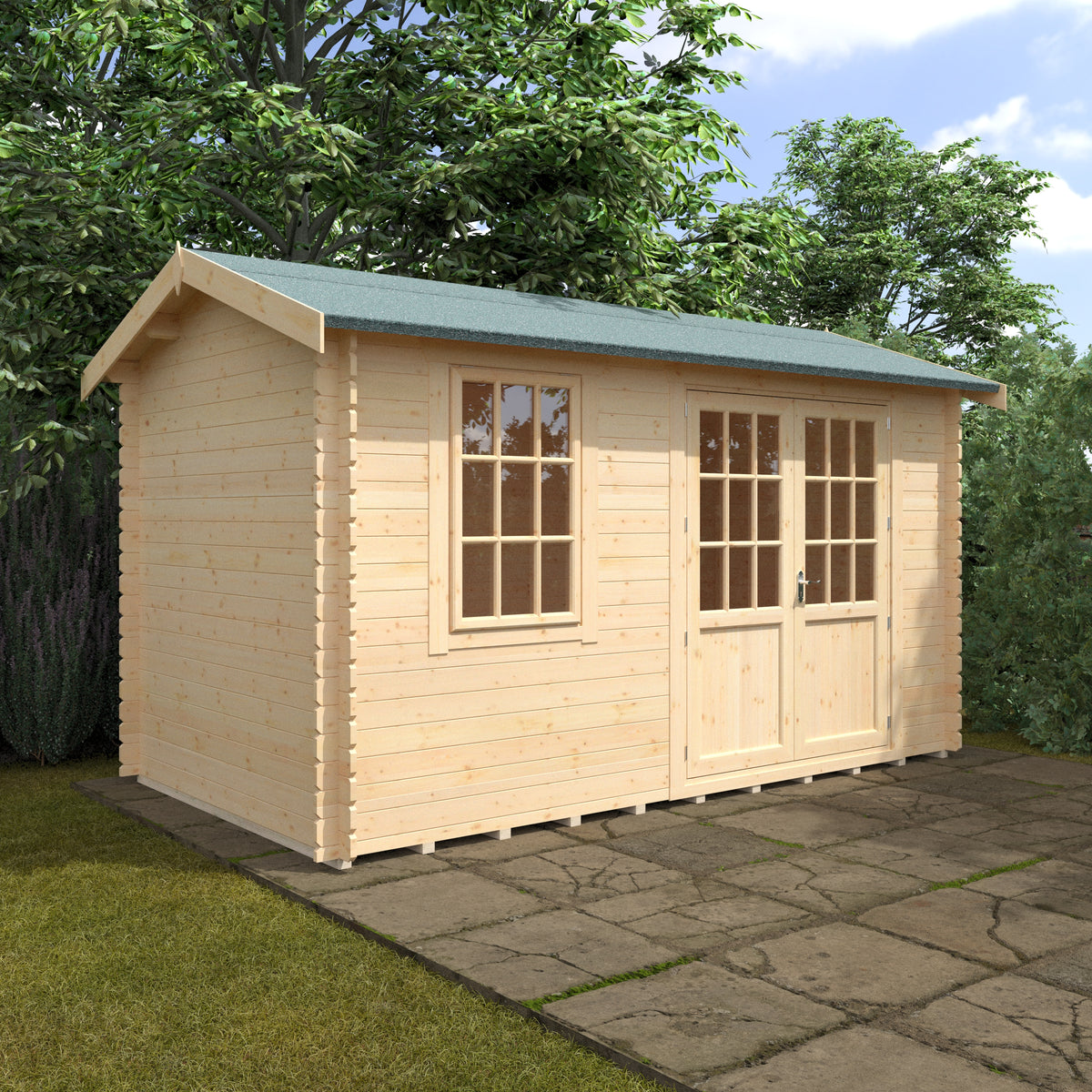 Henley 28mm Log Cabin