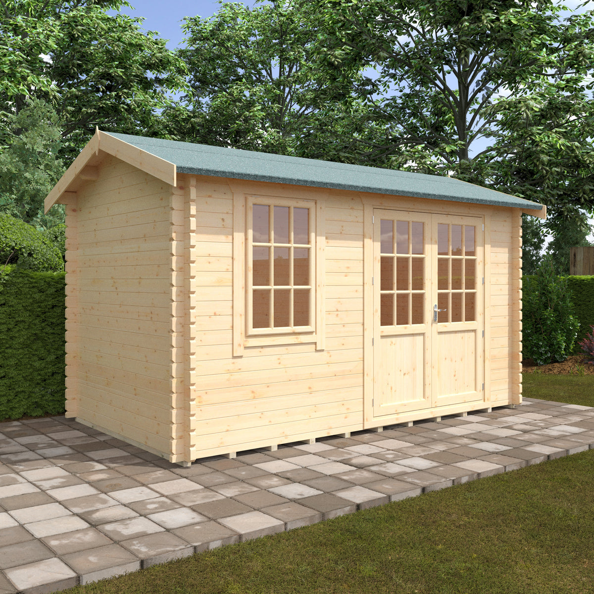 Henley 44mm Log Cabin