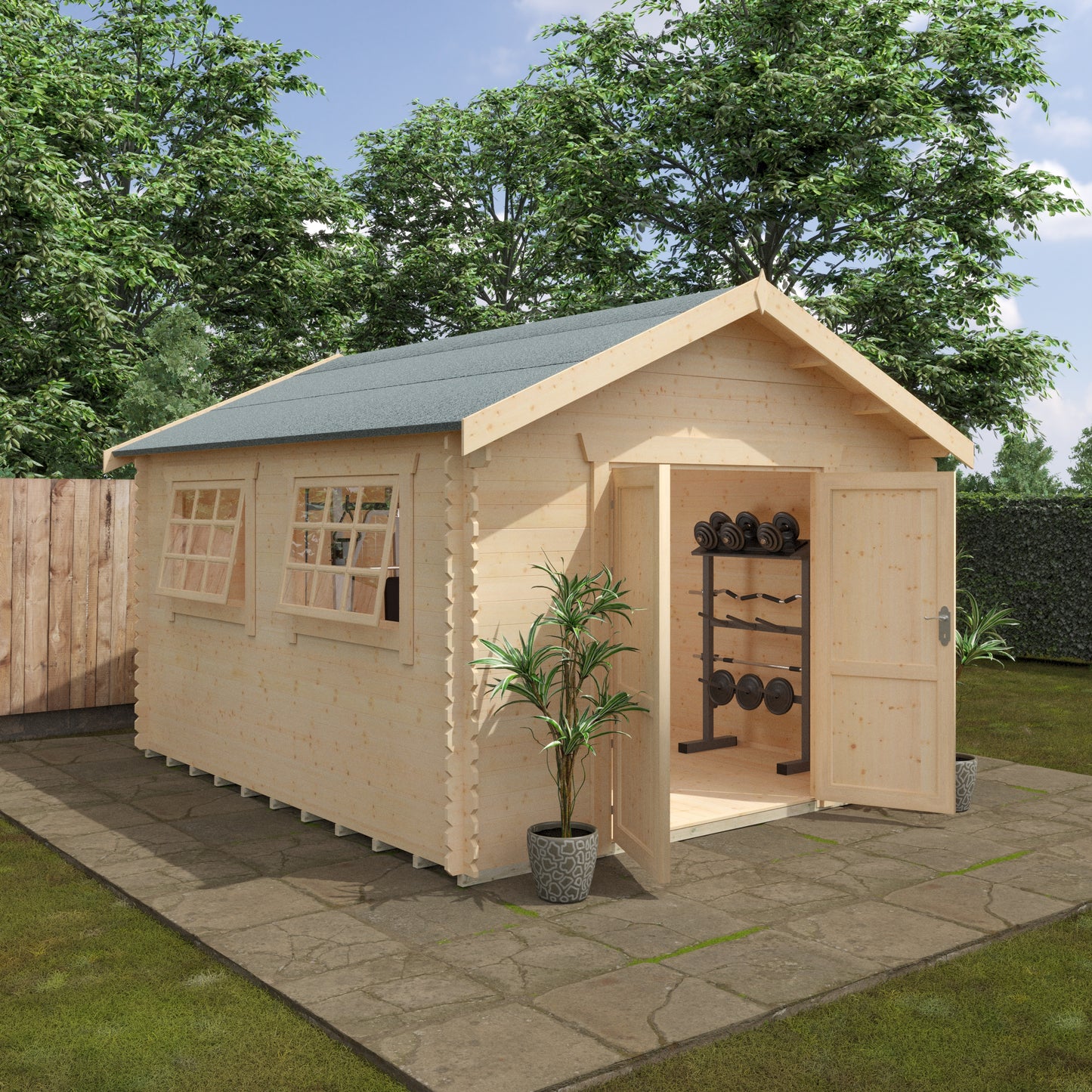 Marlborough 28mm Log Cabin