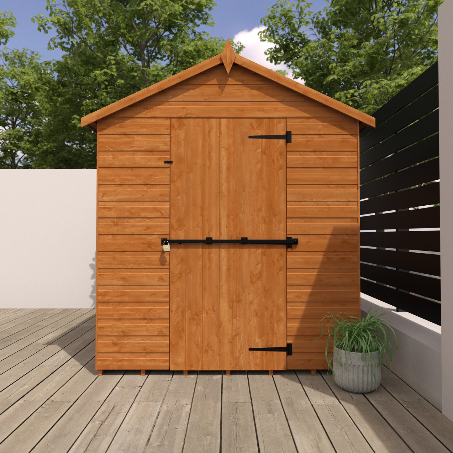 Security Apex Shed