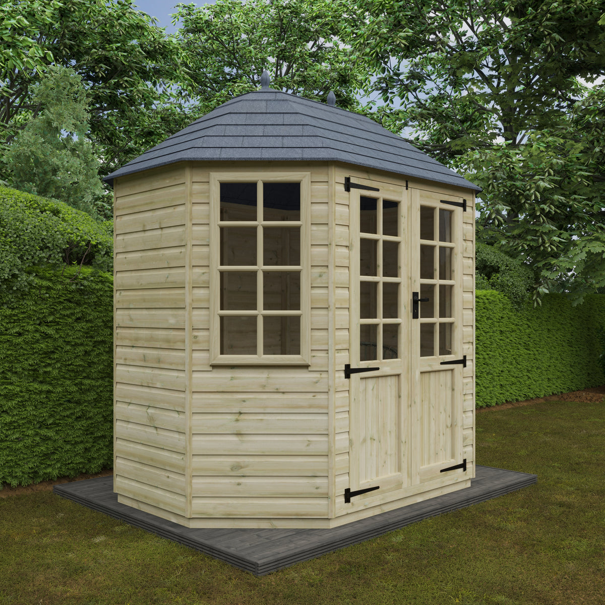 Tanalised Octagonal Summerhouse