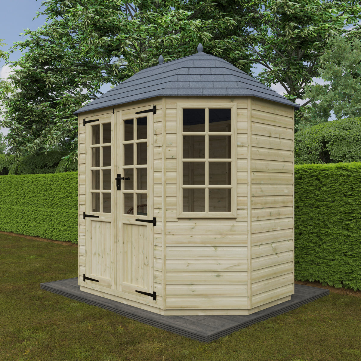 Tanalised Octagonal Summerhouse