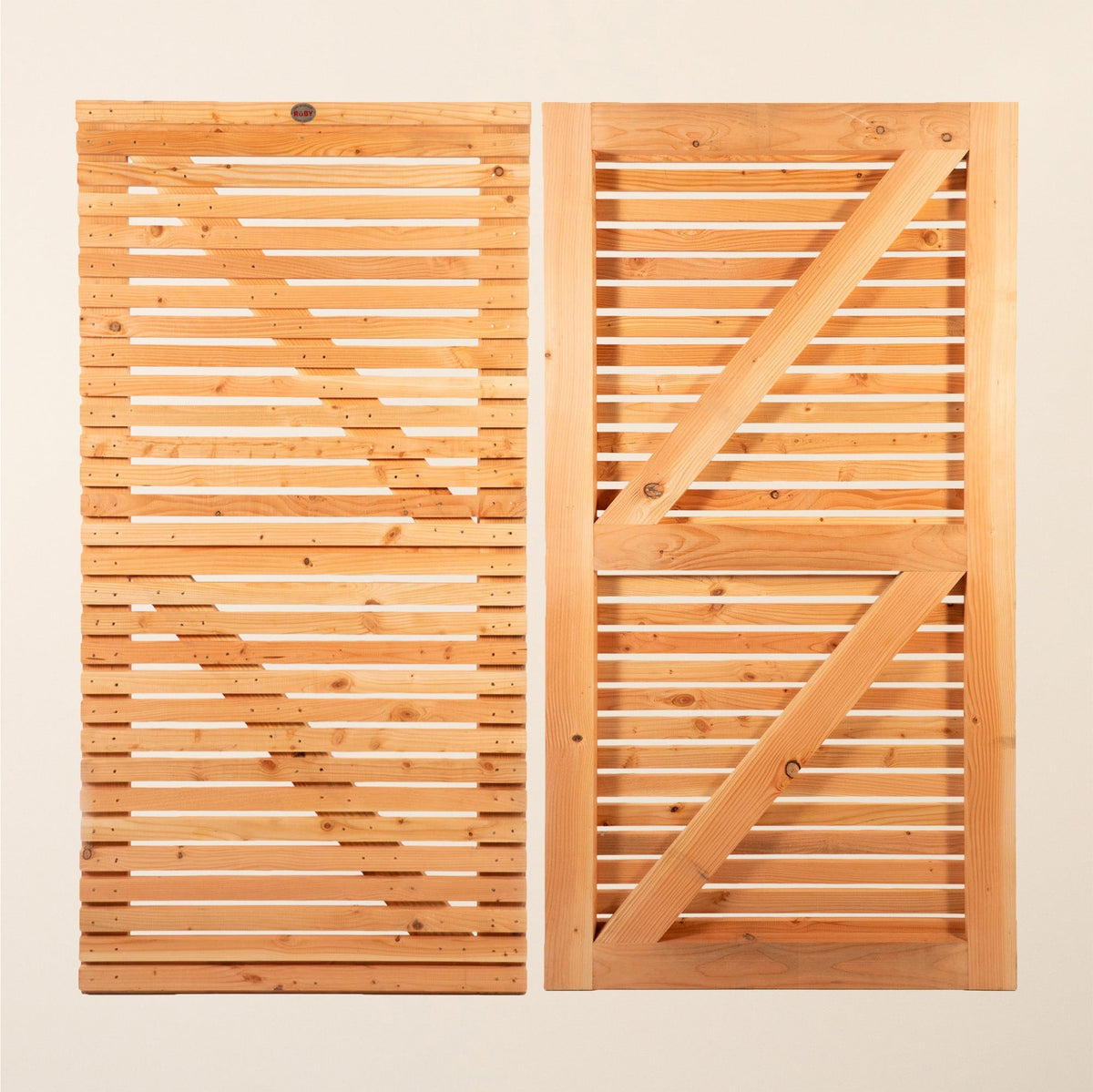 British Larch Gates
