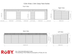 Featheredge Cladding Wooden Field Shelter