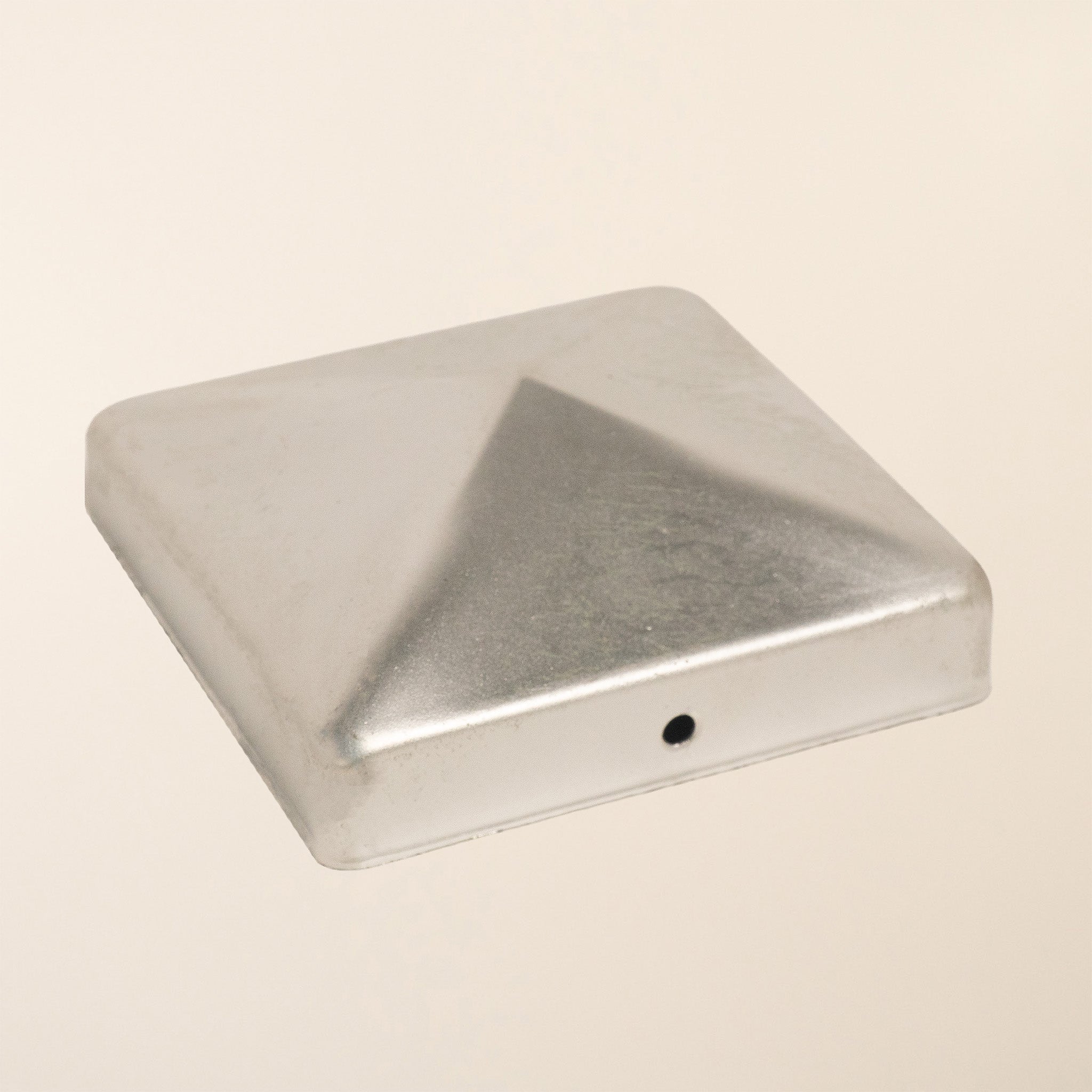 100mm Pyramid Galvanised Post Caps