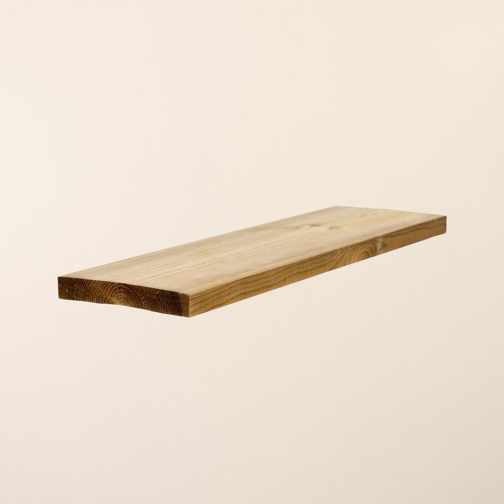 6" x 1" Treated Planed Square Edge Redwood Boards