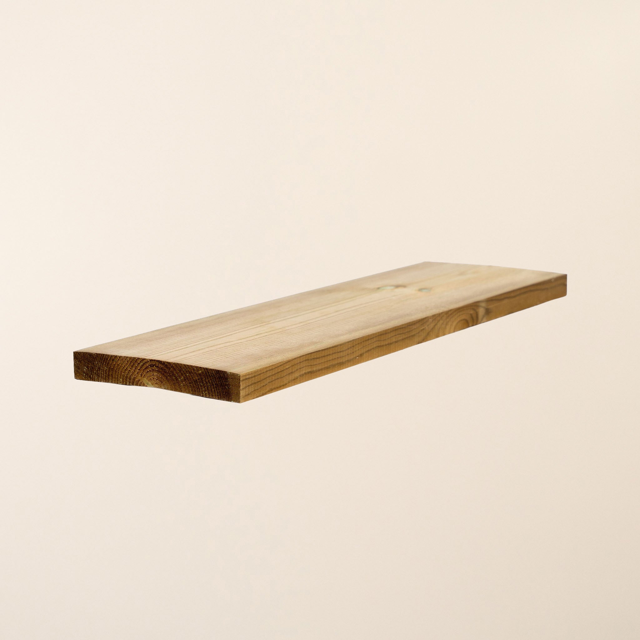 6" x 1" Treated Planed Square Edge Redwood Boards