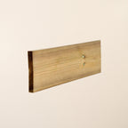 6" x 1" Treated Planed Square Edge Redwood Boards