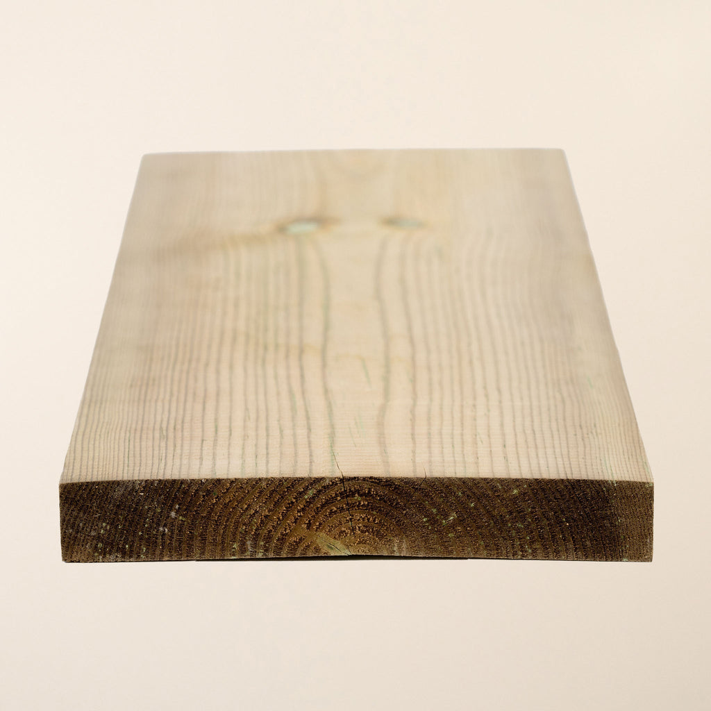 6" x 1" Treated Planed Square Edge Redwood Boards