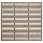 European Larch Slatted Fence Panels