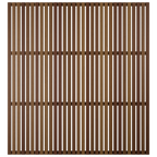Iroko Slatted Fence Panels