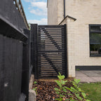 Larch Single Slatted Gate
