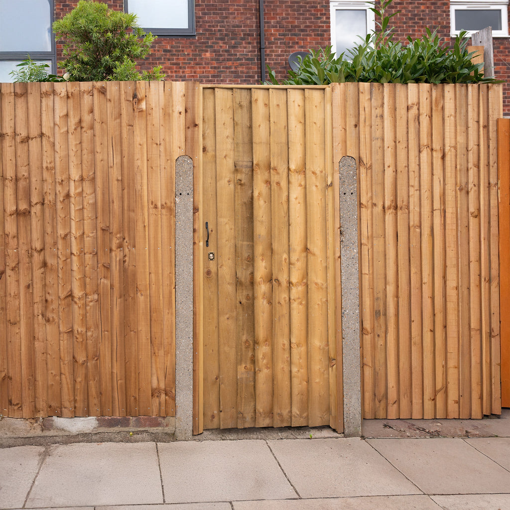 Padstow Wooden Featheredge Garden Gate (2.1m High)