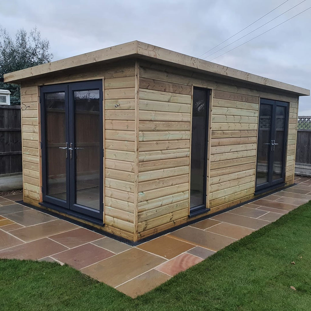 Treated Redwood Shiplap 150mm x 15mm Cladding