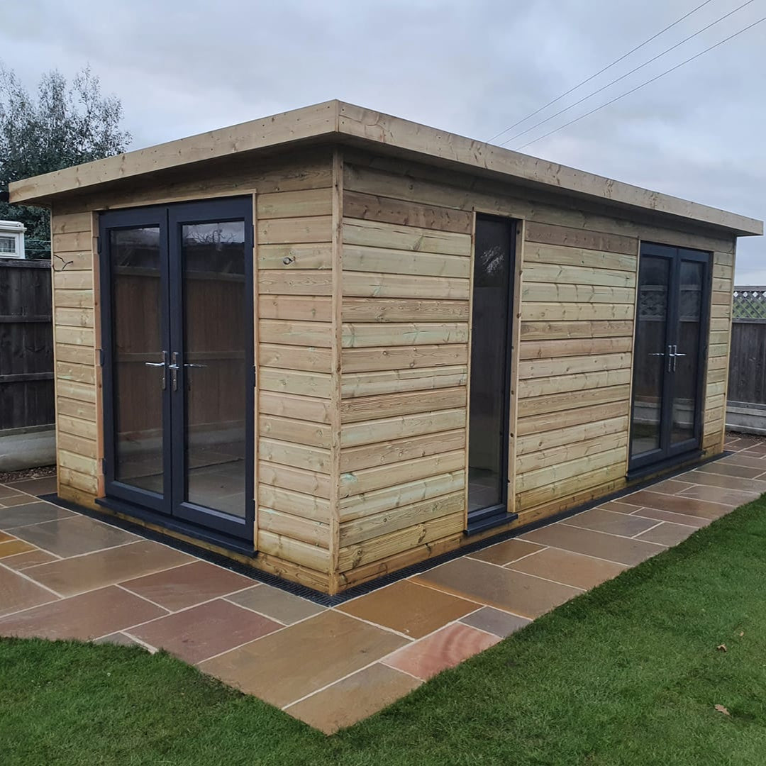 Treated Redwood Shiplap 150mm x 15mm Cladding