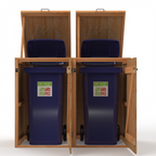 Timber Bin & Recycling Box Store (Fully Assembled)