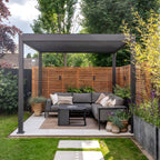 Cedar / Larch Slatted Fence Panels (Horizontal)