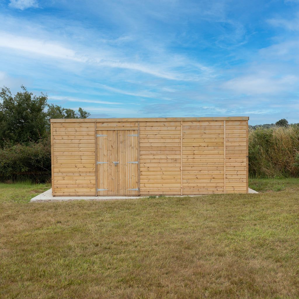 Pent Felt Roof Premium Pressure Treated Wooden Shed