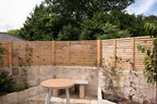 Cedar / Larch Slatted Fence Panels (Horizontal)