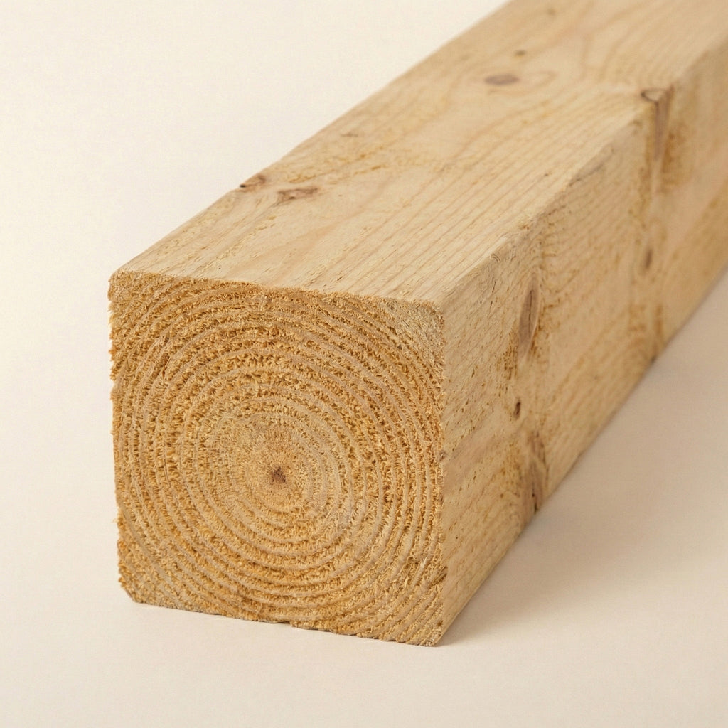 4" x 4" British Sawn Cedar Post