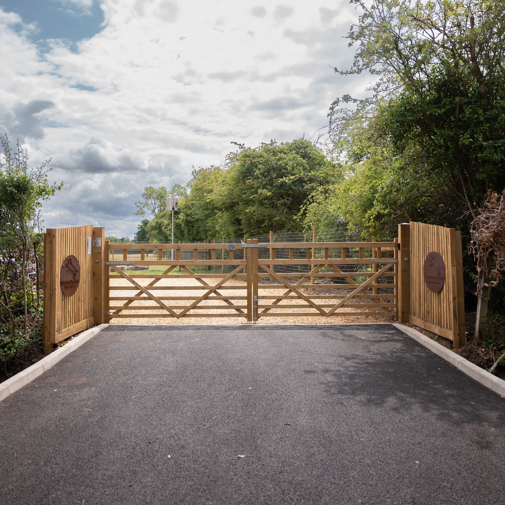 Boscastle Scandinavian Redwood Diamond Brace Planed Gate