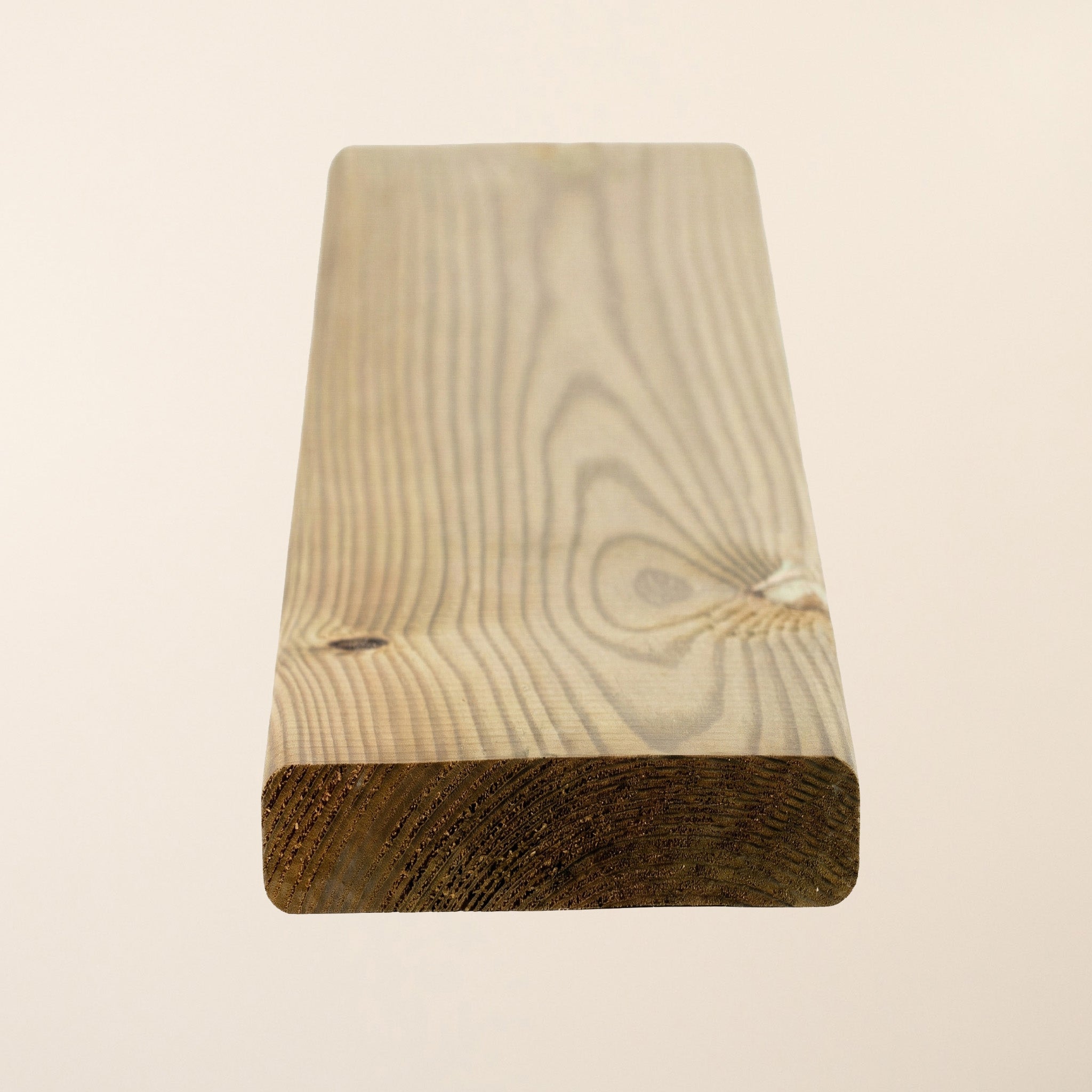 3" x 1" Treated Scandinavian Redwood Eased Square Edge Board