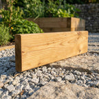 3" x 1" Treated Scandinavian Redwood Eased Square Edge Board