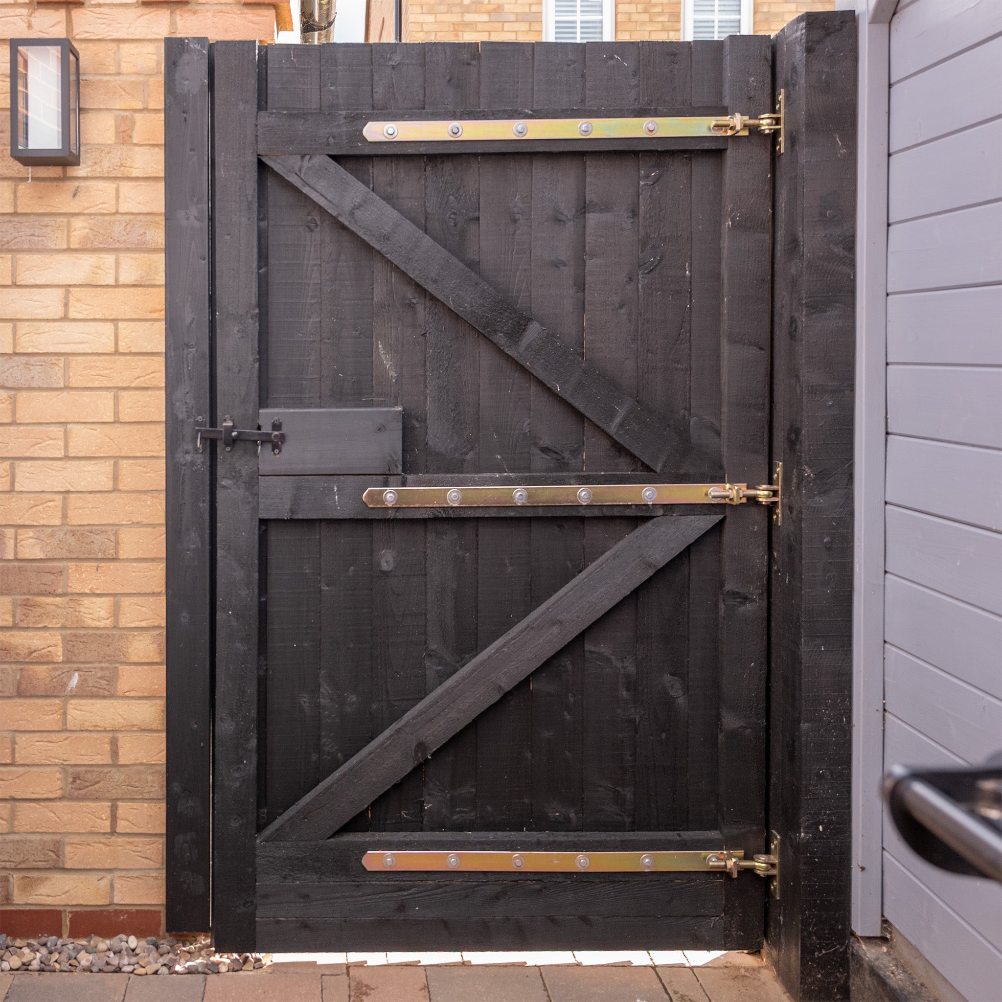 Portreath Framed Featheredge Gate (2.1m High)