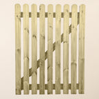 Picket Treated Wooden 4ft x 3ft Garden Gate