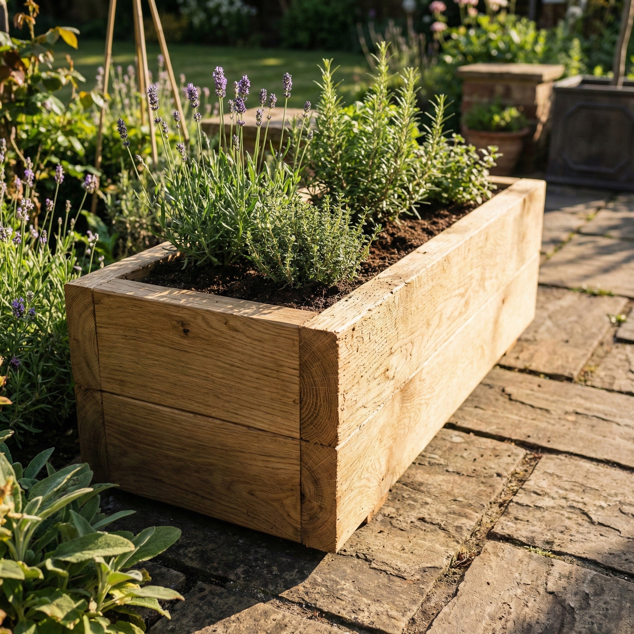 4" x 2" European Sawn Oak Board