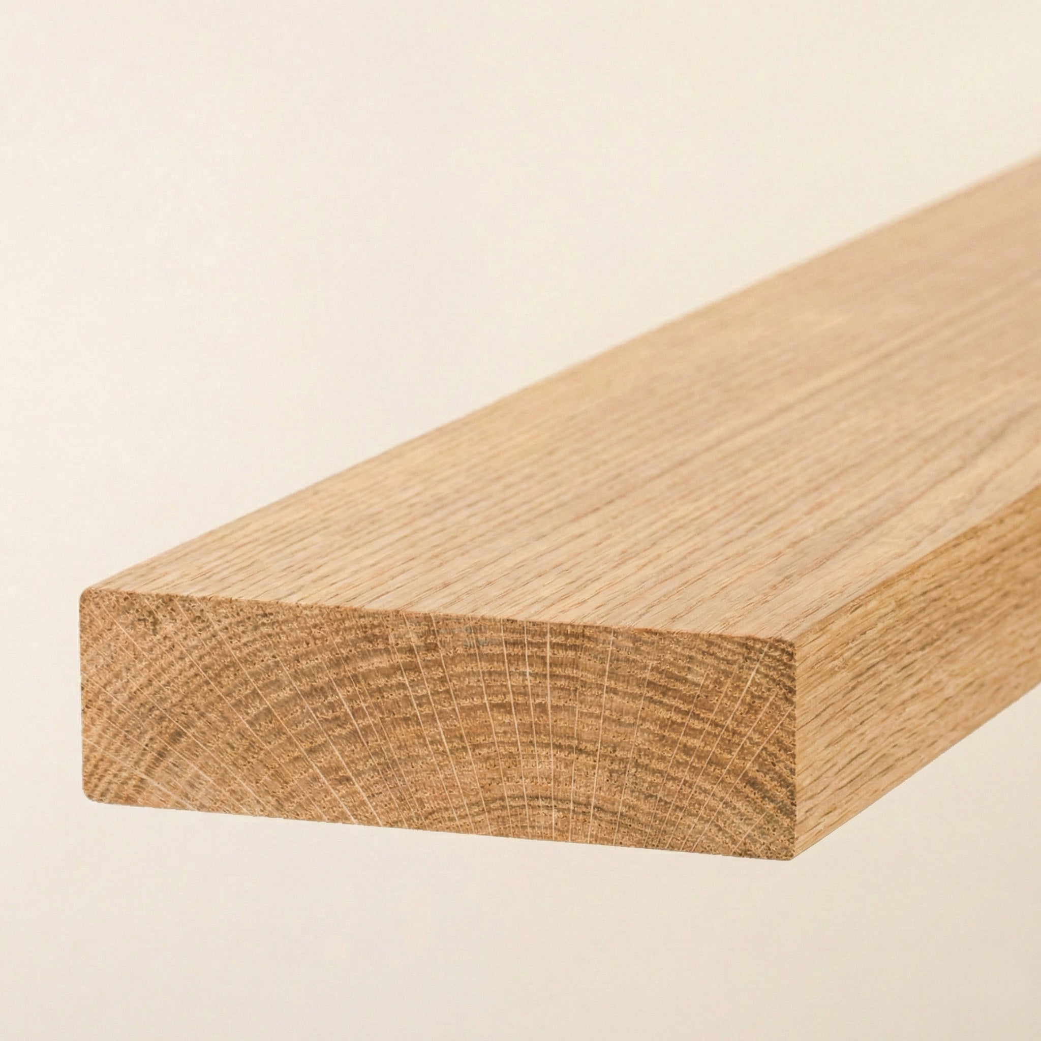 4" x 2" Planed European Oak Board