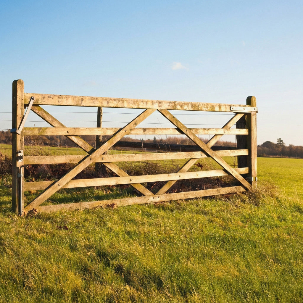Diamond Brace Mixed Softwood Field Gate