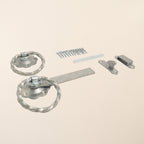 Metal 6" Twisted Ring Latch