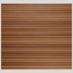 Canadian Cedar Slatted Fence Panels (6mm Spacings)