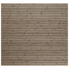 European Larch Slatted Fence Panels (6mm Spacings)