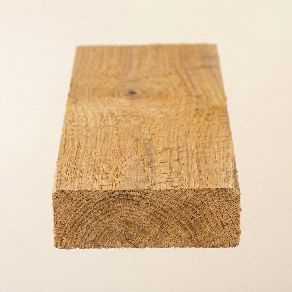 6" x 2" European Sawn Oak Board