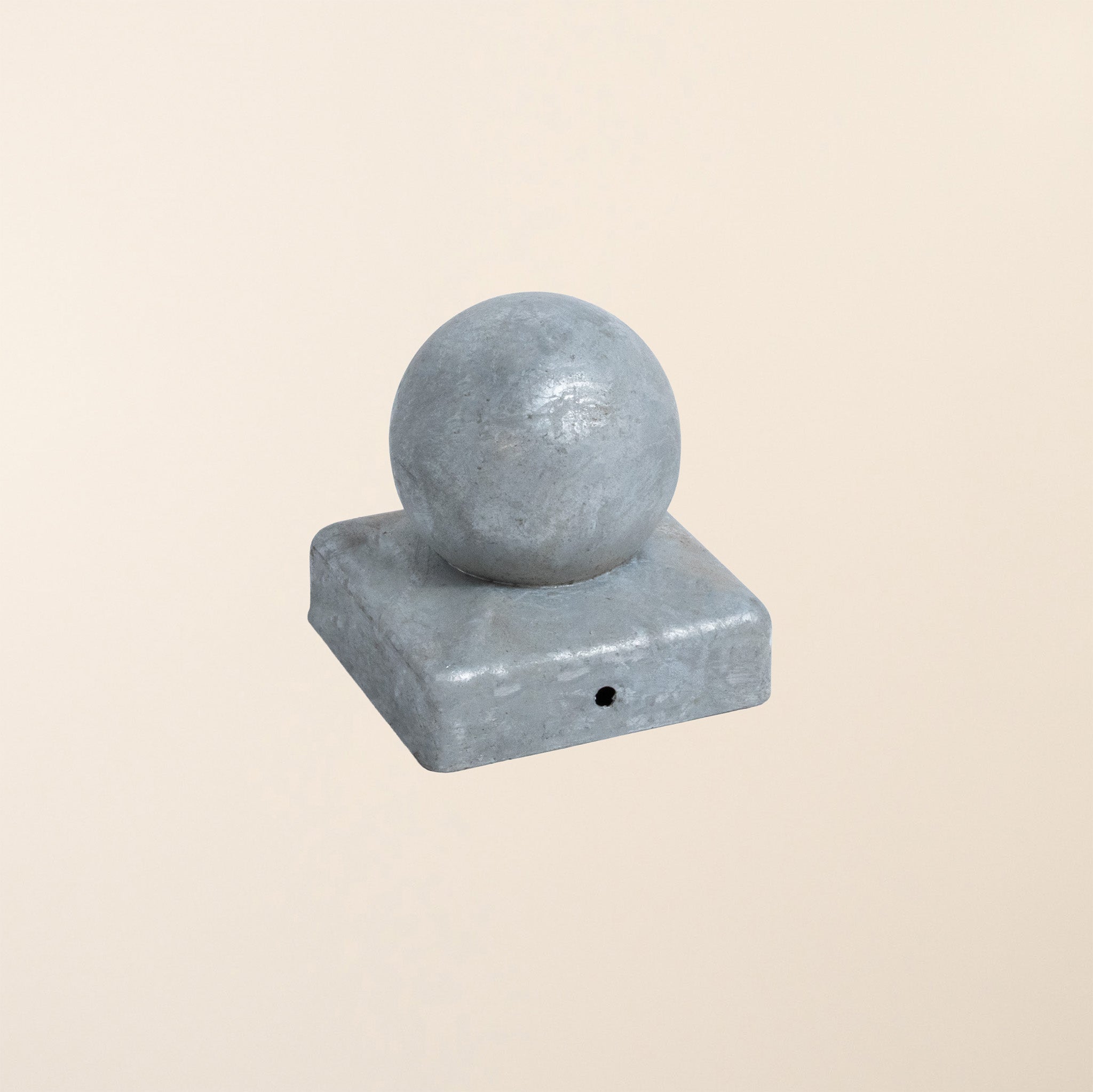 75mm Galvanised Ball Post Caps