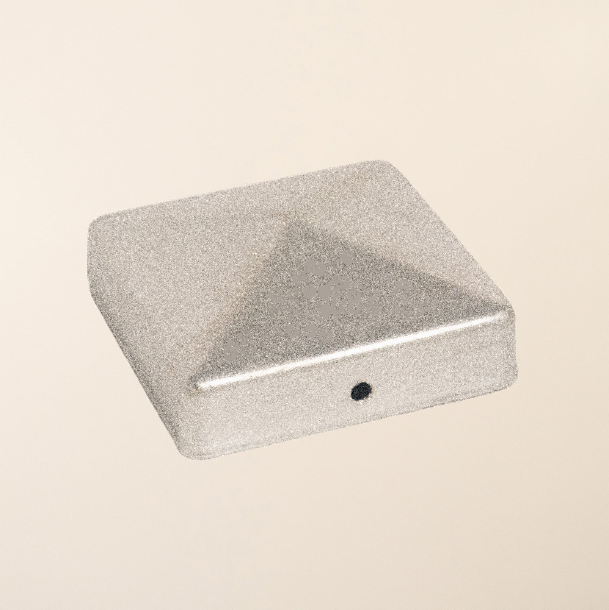 75mm Pyramid Galvanised Post Caps