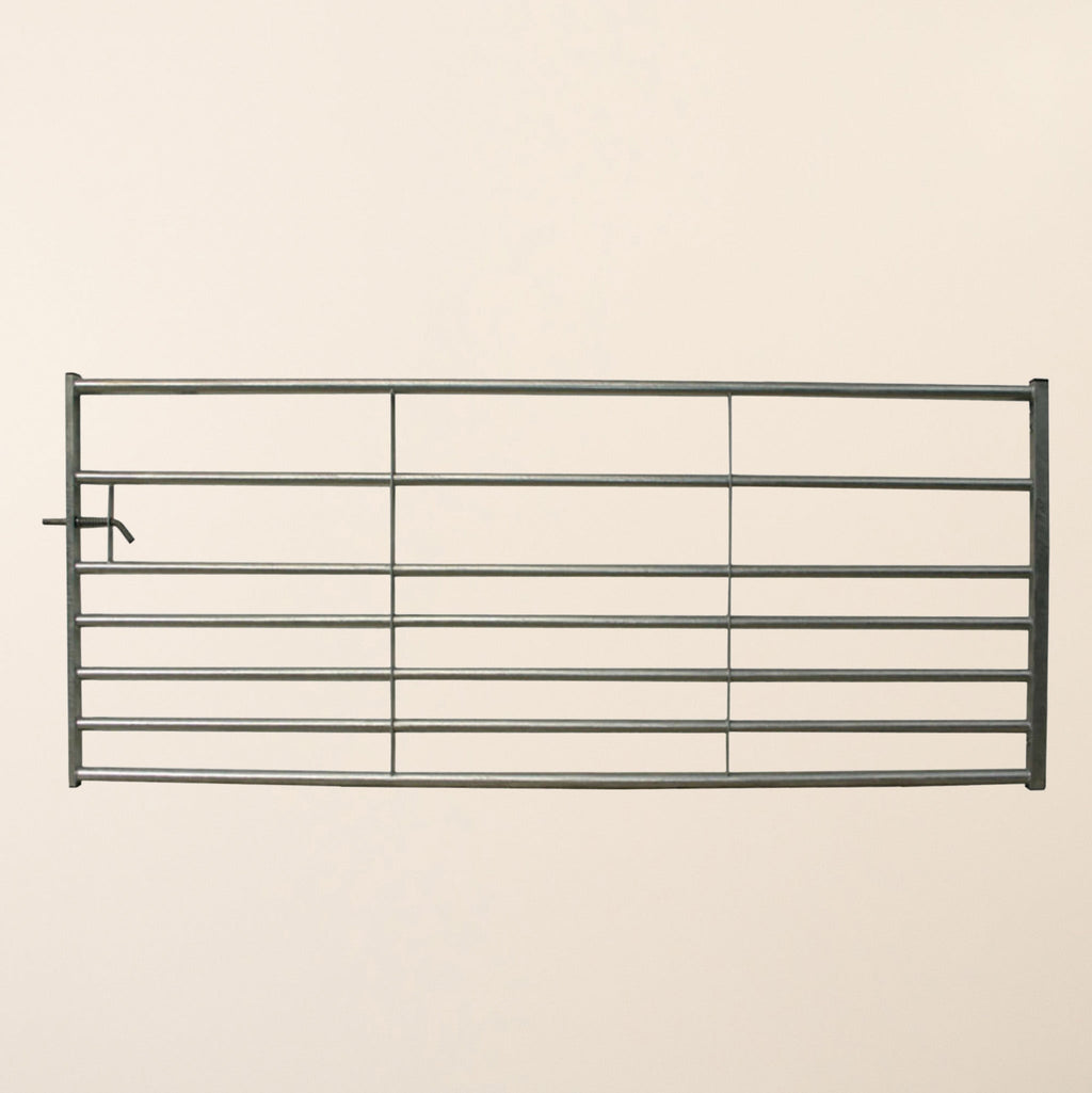 IAE 7 Bar Galvanised Steel Gate